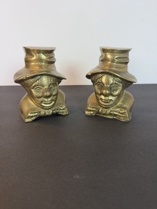 Clown Bookends | eBay