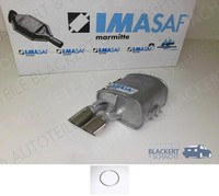 Imasaf Endtopf für Maserati 3200 GT 3.2 Biturbo V8 32V Rechts 1998-2002