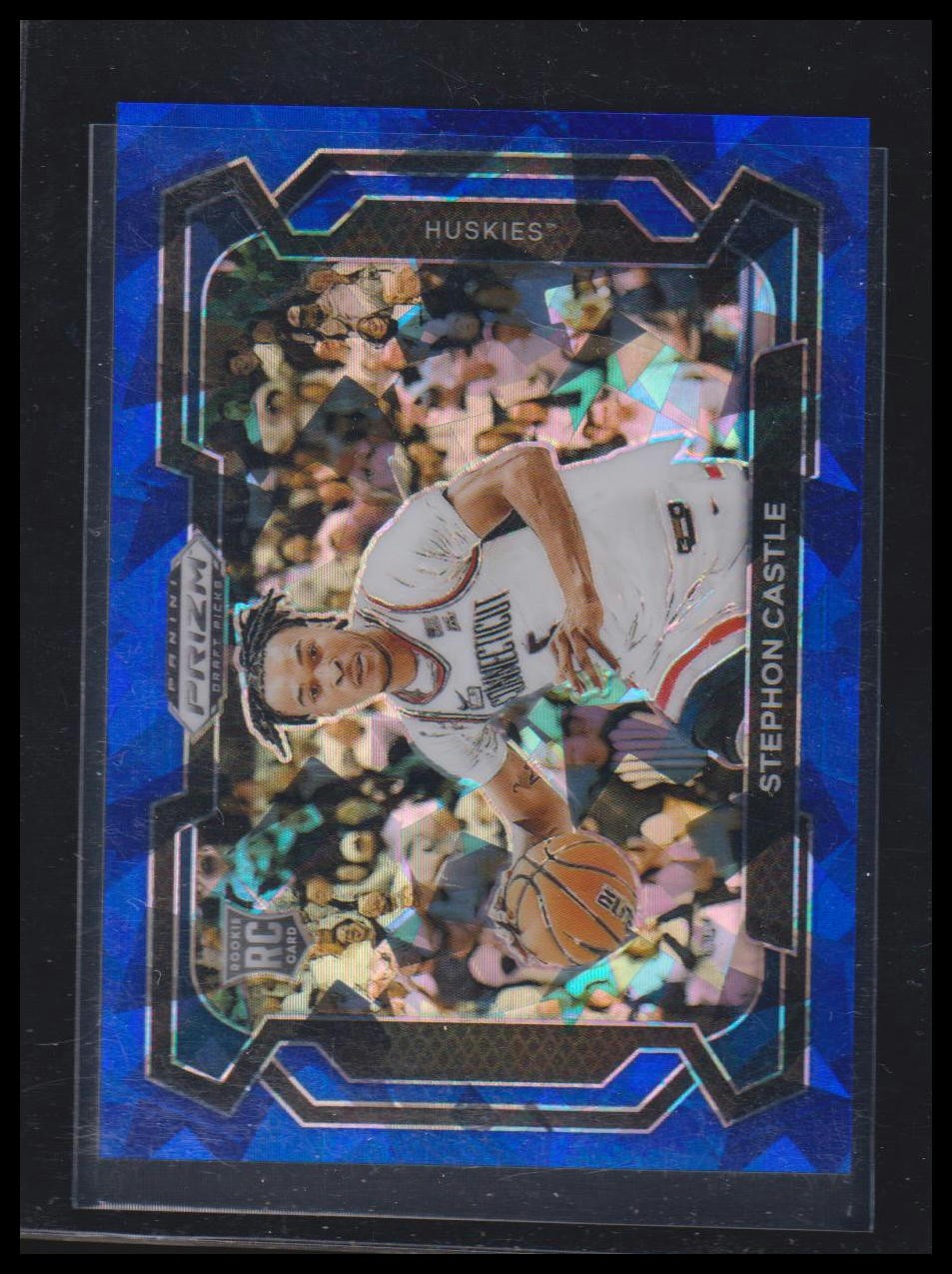 2024 Panini Prizm Draft Picks #17 Stephon Castle Prizms Blue Ice #/99