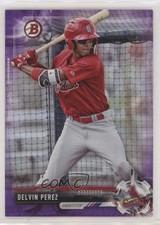 2017 Bowman Draft Purple 205/250 Delvin Perez #BD-147 0w8