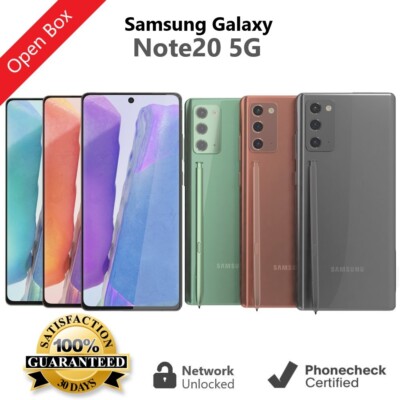 Samsung Galaxy Note20 5G SM-N981U - 128GB - Unlocked T-Mobile AT&T Verizon Metro
