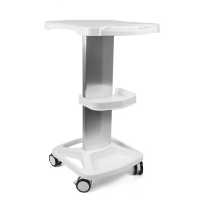Salon Trolley Cart Mobile Trolley Stand Medical Rolling Carts 3-Tier Holder 