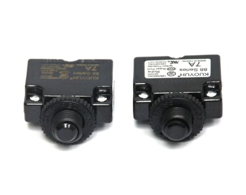 4pc 7A Circuit Breaker 88 series 125/250VAC 50/60Hz UL TUV VDE CCC KUOYUH Taiwan - Picture 4 of 5