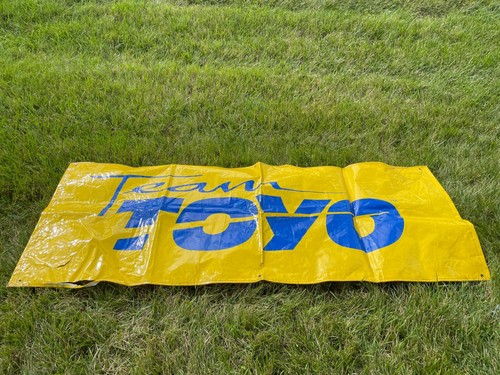 TOYO AUTHENTIC GENUINE LOGO LARGE SHOP BANNER 94" X 36.5"