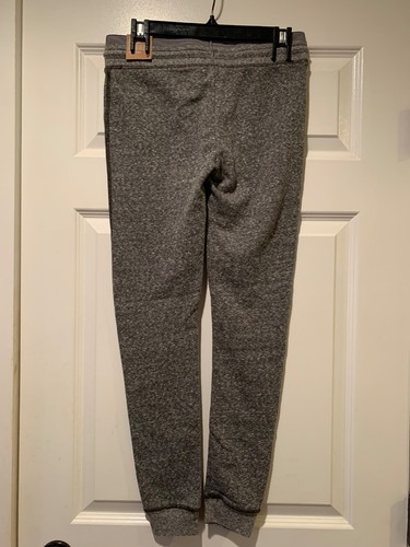 NWT! American Eagle Outfitters Women's Gray & White AEO Jogger Sweatpants Sz XS - Picture 2 of 11