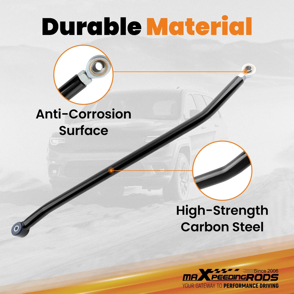 Barra de oruga ajustable delantera elevadora de 0-3" pulgadas para Dodge Ram 2500 3500 2003-2012 Foto 3 de 4