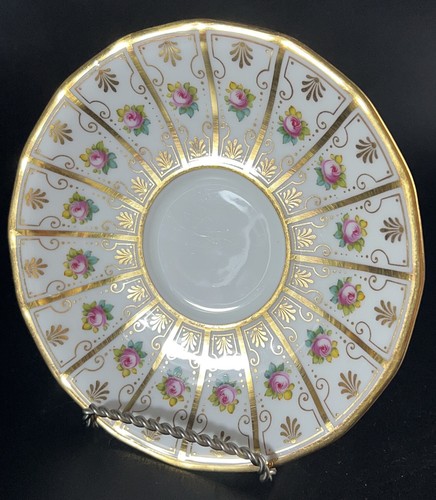 Antique Cauldon Brown-Westhead-Moore Large Saucer Richard Briggs Co, N2132 5.5” - Picture 2 of 21