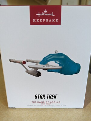 Hallmark Star Trek Keepsake Ornament The Hand Of Apollo