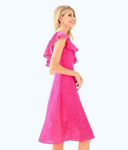 colorful crochet dress