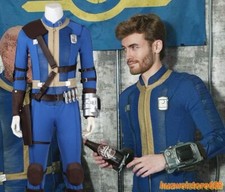 2024 Fallout Season1 Blue Cosplay Outfit Jumpsuit Uniform Costume Suit