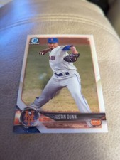 2018 Bowman Chrome Prospect Justin Dunn #BCP82