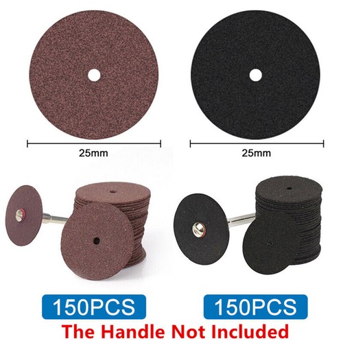 150Pcs 25mm Resin Cut off Wheel Disc Metal Cutting Disc For Dremel Rotary Tool - Picture 4 of 11