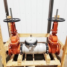 Zurn Wilkins 10" 350AST Double Check Backflow Preventer