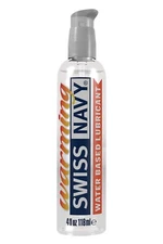 Swiss Navy Warming Water-Based Lubricant 4oz - Personal Lube