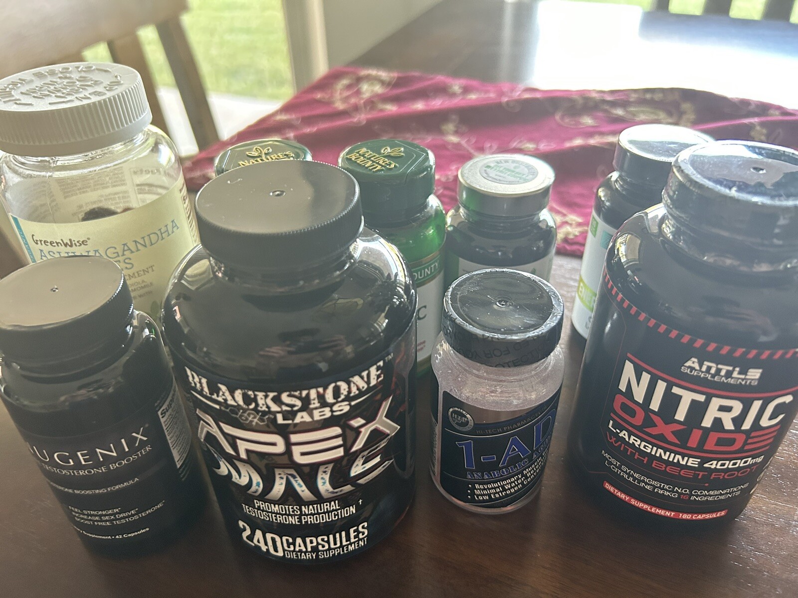 Anabolic Testosterone Booster Stack Black Stone (10 Bottles) eBay