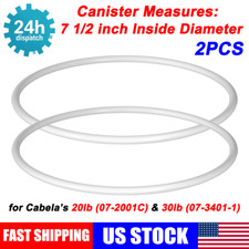 2PCS 7 1/2" Sausage Stuffer Gasket Seal for Cabela's 20 30lb Sausage Stuffers US