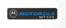 New Label for your Motorola MT500 Radio Walkie Talkie or Ghostbusters prop