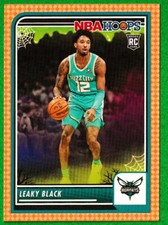 2023-24 Panini Haunted Hoops Orange Leaky Black RC #248 Charlotte Hornets