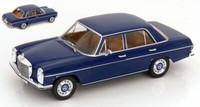 Modellauto Statisch Mercedes 200 D W115 1968 Blau Modellbau Massstab 1:18