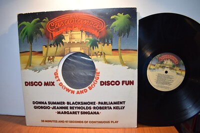 Casablanca Get Down and Boogie LP Casblanca NBLP7042 Stereo