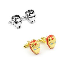new arrive Superhero 3D Iron Man The Avengers Gemini Alloy Studs Accessories