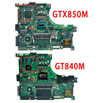 ASUS N46V（中国で購入した） For ASUS N56JK N56JN G56J Motherboard With I5-4200H I7-4710HQ