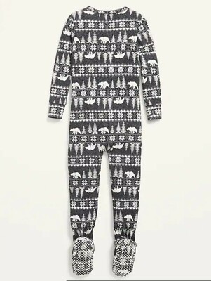 Old Navy Toddler Sleep Play Footed One-Piece Pajamas Fair Isle