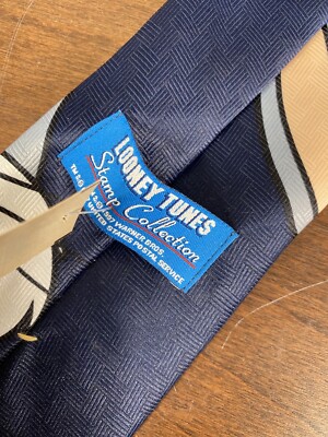 Looney Tunes Bugs Bunny Stamp Neck Tie With Original Tag | eBay