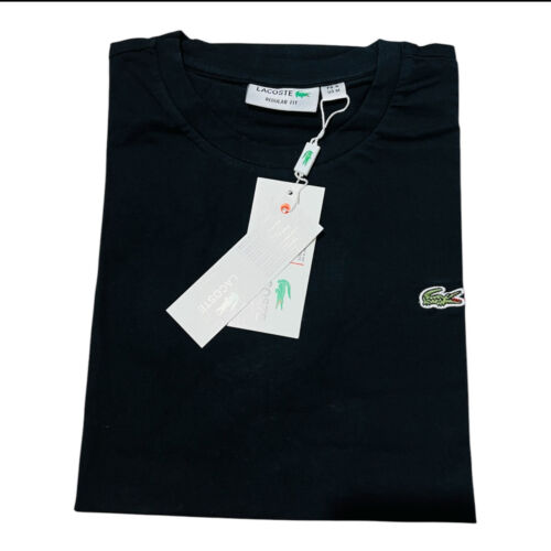 LACOSTE PIMA COTTON CLASSIC SHORT SLEEVE T-SHIRT FOR SUMMER - Picture 2 of 7