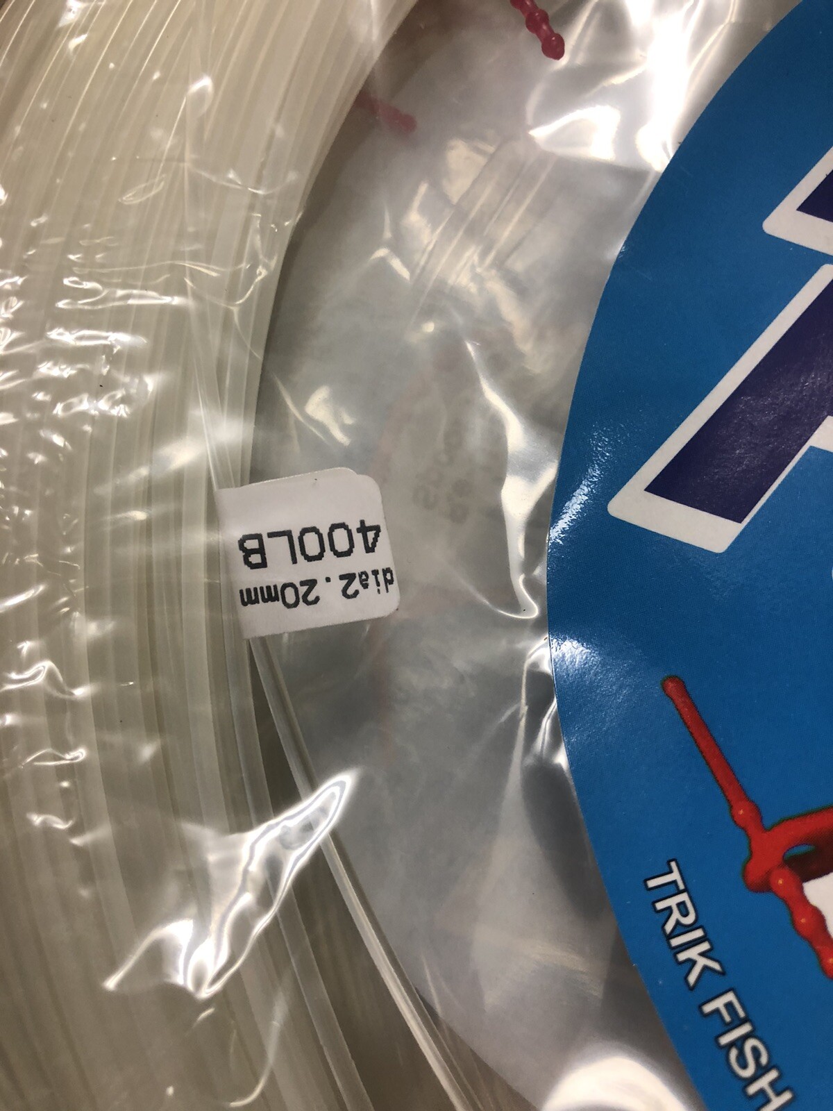 400 Lb. Mono Shock Leader Coil Trik Fish 150Yd Clear Tuna Billfish