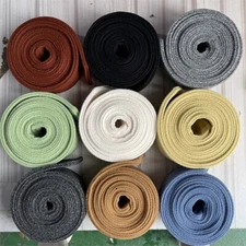 Hot Woolen Belt Women Trench Coat Overcoat Jacket Sash Tie