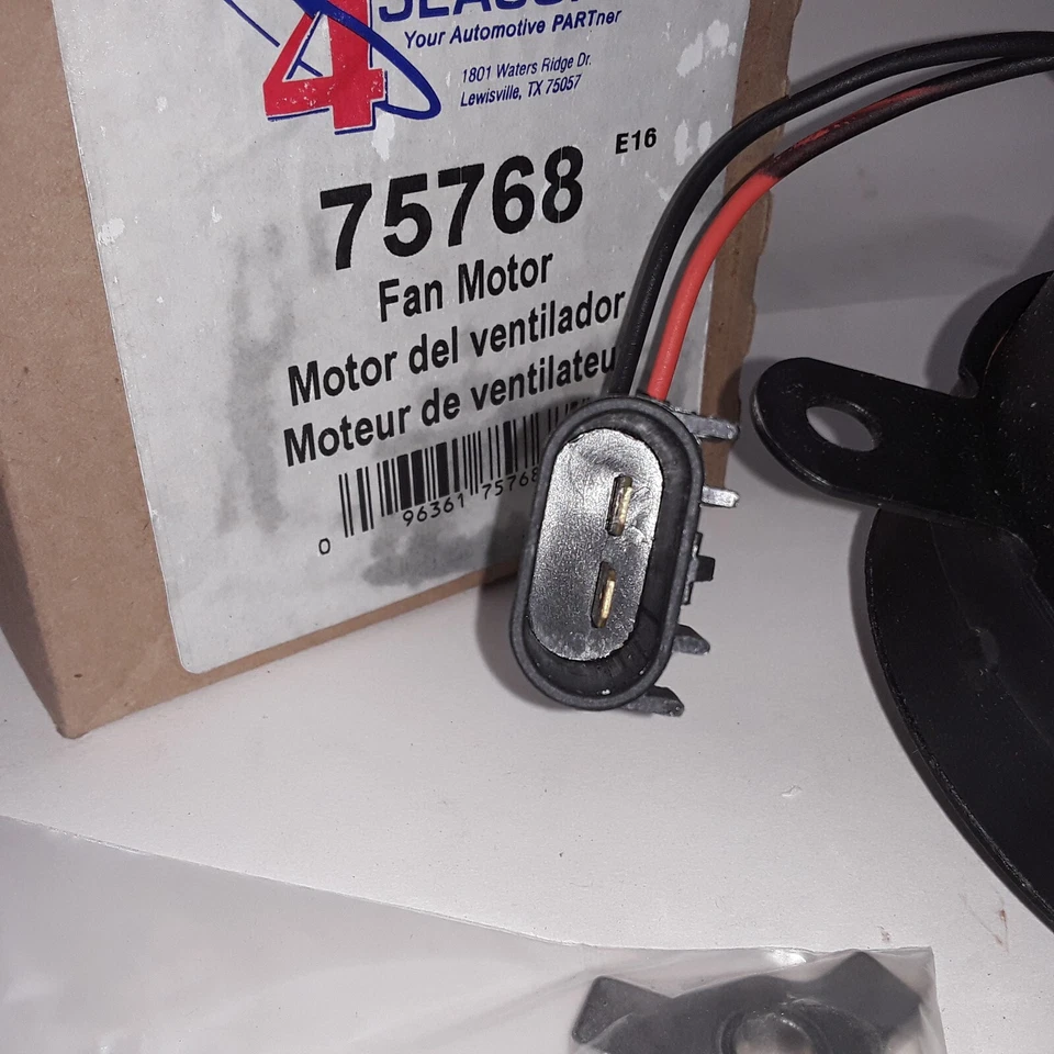 Four Seasons 75768 Condenser Fan Motor Fits Cadillac Chevrolet GMC (2004-2014) - Image 4 of 4