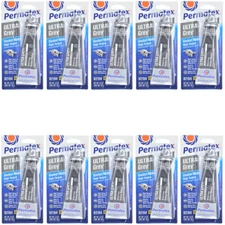 Permatex 82194-Ultra Grey Rigid High-Torque RTV Silicone Gasket Maker Qty 10
