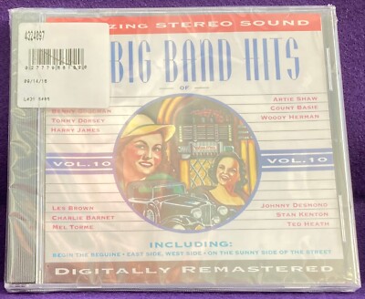 Big Band Era Vol. 10 #5610 CD ARTIE SHAW, COUNT BASIE,TED HEATH, MEL TORME