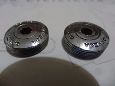 Ofmega steel crankset dust caps L'Eroica Tappini Parapolvere Guarnitura Vintage 