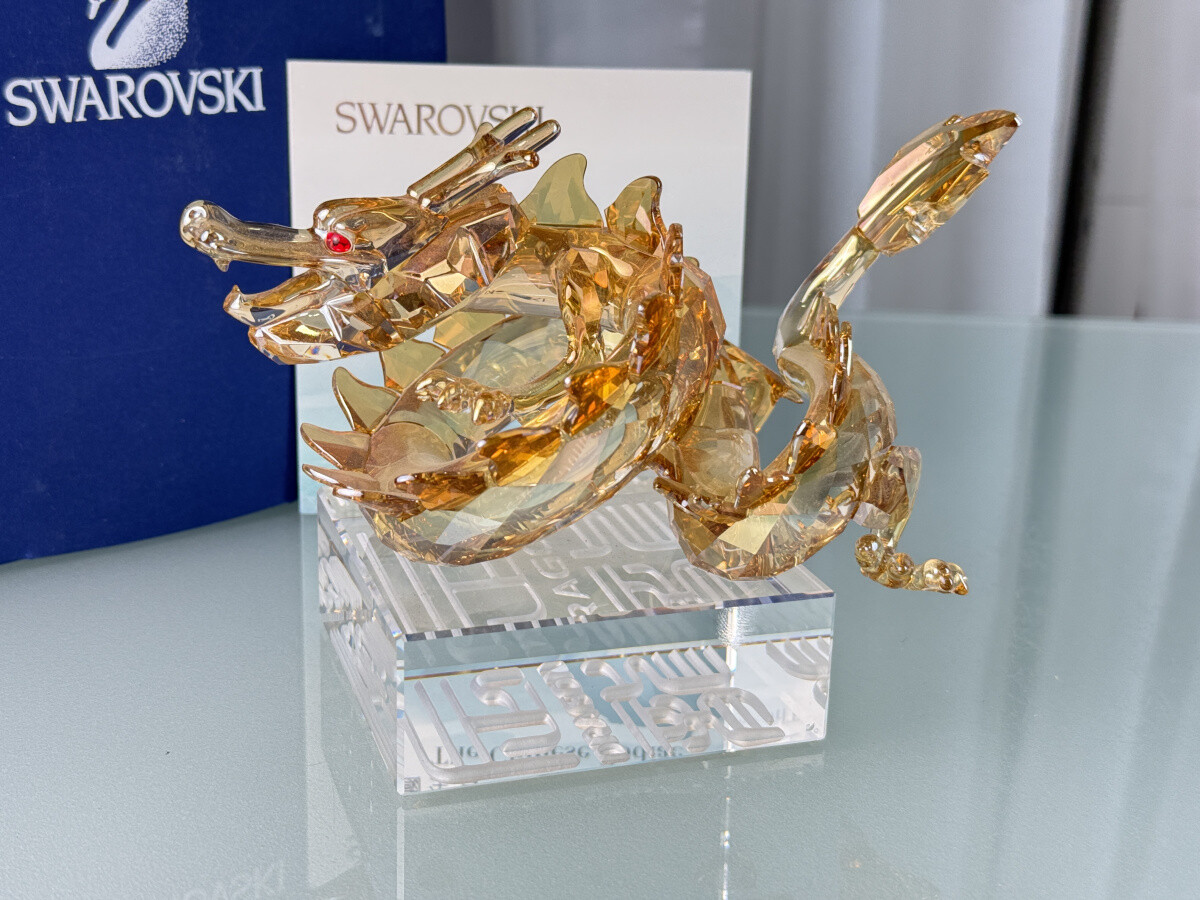 Swarovski Figurine 1083710 Zodiac Dragon Large 19.5 x 13.1 cm