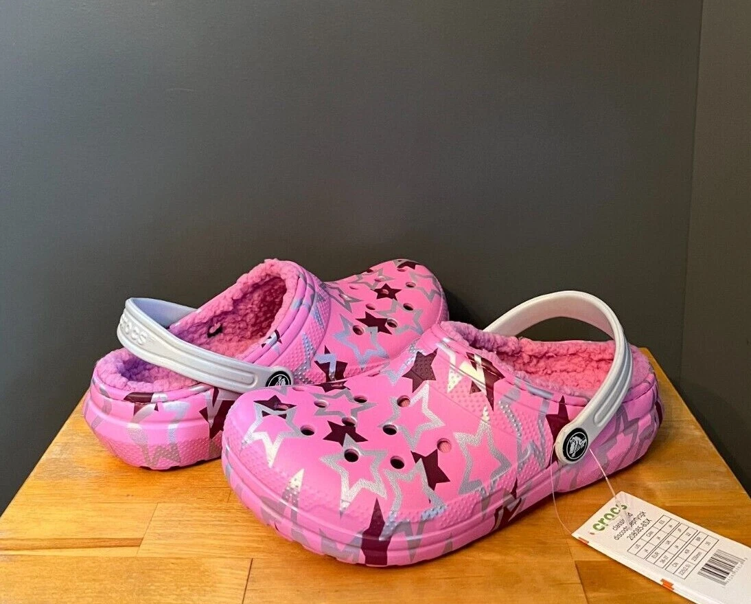 Classic lined clog pink new arrivals