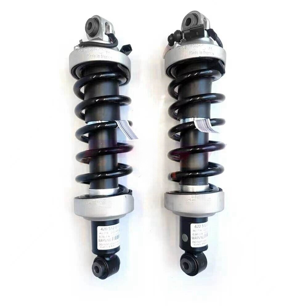 2x Rear Air Suspension Shock Struts Assembly Magnetic For Audi R8 V8 4.2 5.2 FSI