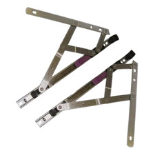 Egress Easy Clean Window Hinges UPVC Friction Stay - 16" x 17mm Stack