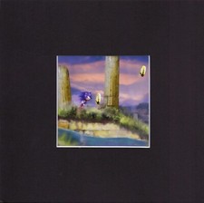 8X8" Matted Print Geek Art Picture: Orioto, Aquatic Run, 2008