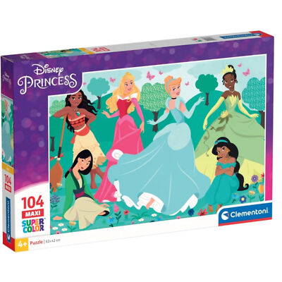 Clementoni Supercolor Maxi - Disney Princess, Puzzle