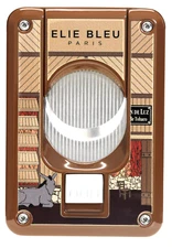 Elie Bleu Limited Edition El Secadero Brown Cigar Cutter, EBC4073, New In Box