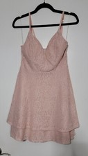 Juniors Speechless Dress Pale Pink Homecoming/Prom/Dances/Wedding Size 7