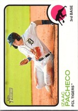 2022 Topps Heritage Minor League #116 Izaac Pacheco