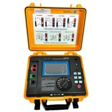 Digital 5KV High Voltage Insulation Tester with Range 0.5MΩ~2TΩ 1000 Groups Data
