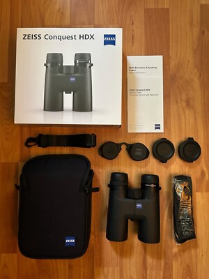 Zeiss Conquest HDX 10x42 Binoculars 524215 - New In Open Box