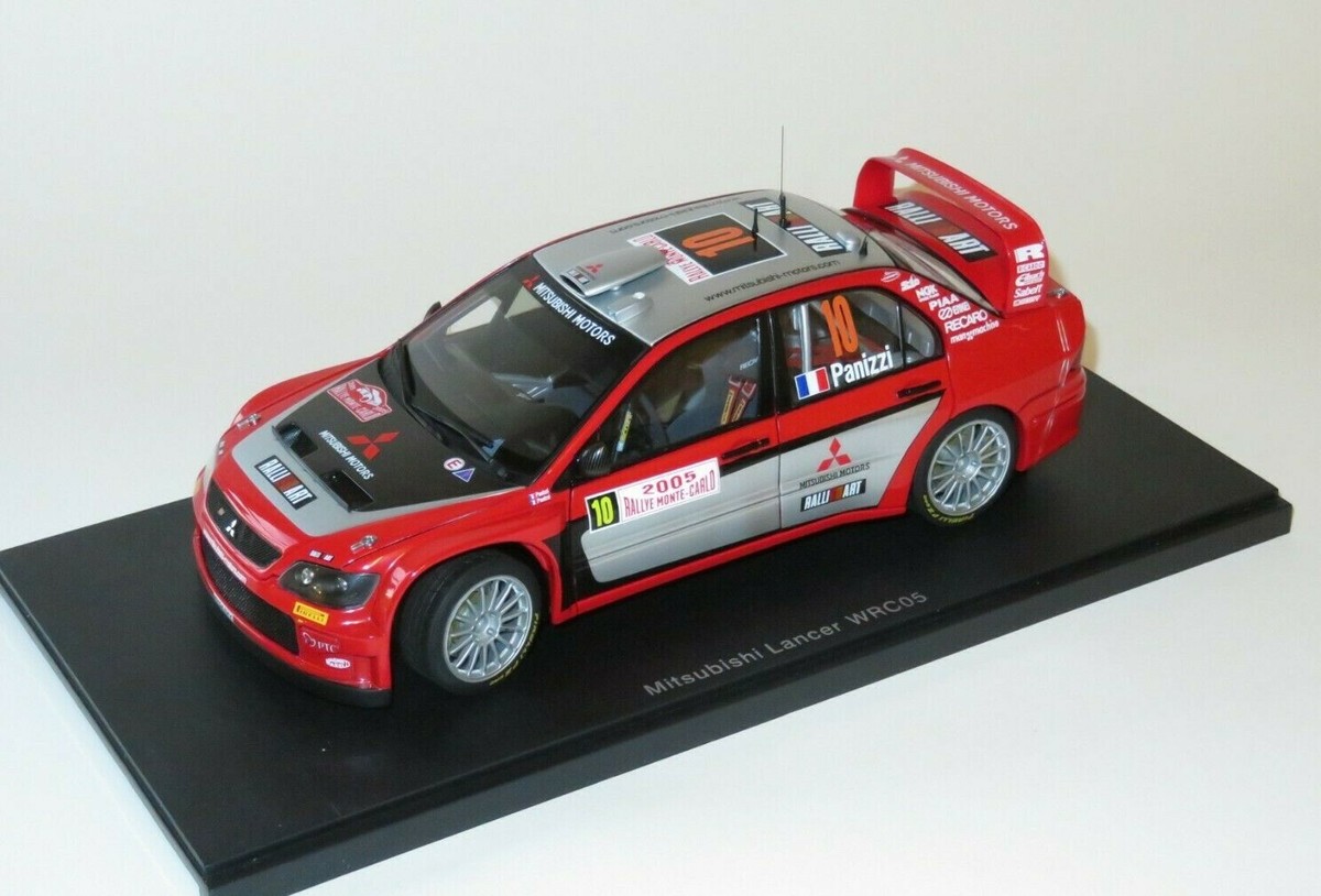 オートアート 三菱ランサー ＷＲＣ ２００５ モンテカルロラリー ３位 ＃１０ 1/18 AUTOart Racing Mitsubishi Lancer WRC05 Rally Monte