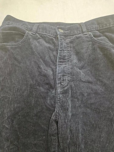 Dr Denim Pants Nora Women's Corduroy Dark Sapphire Cord Size W30 L32 - Picture 6 of 12