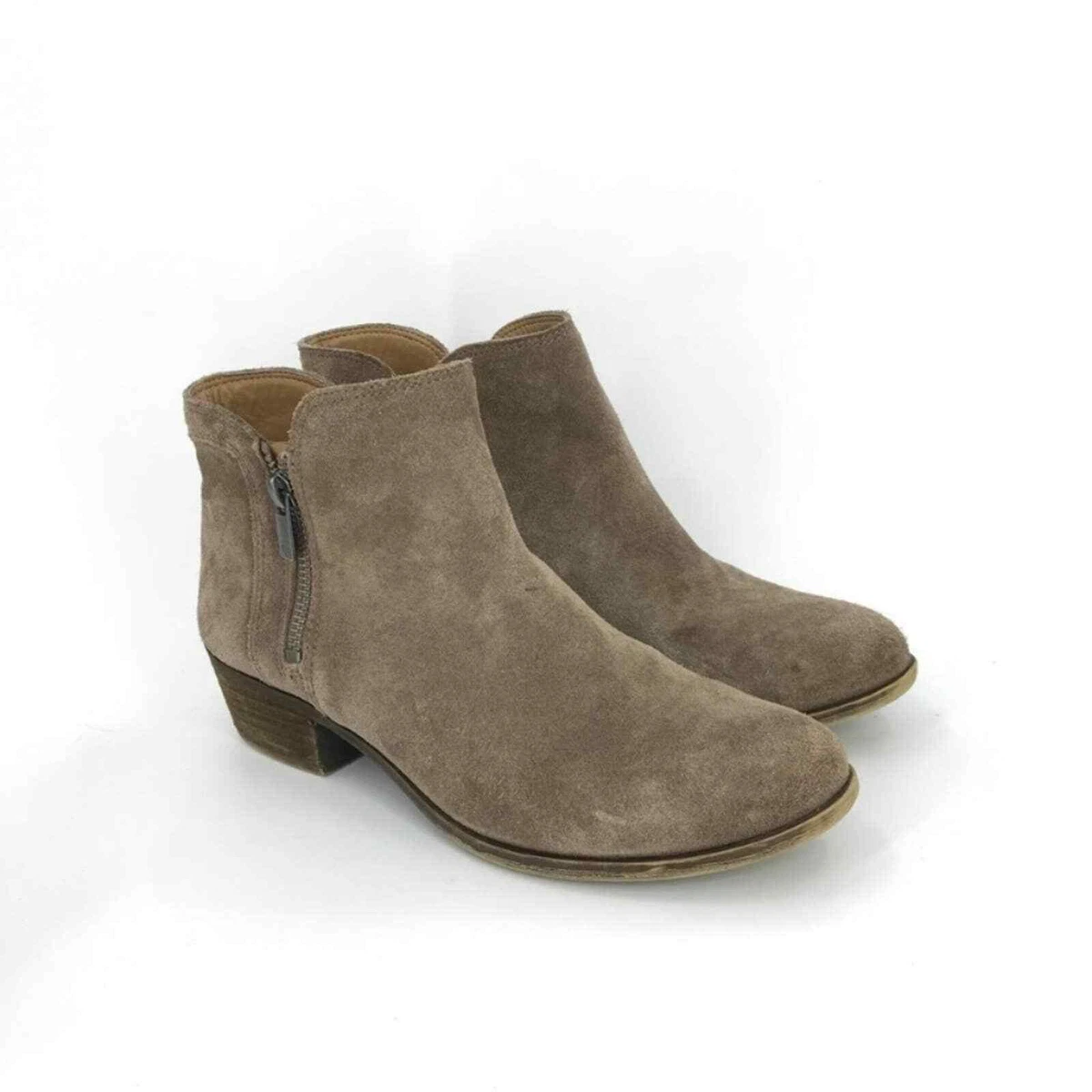 Lucky brand store taupe booties