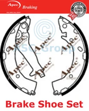 Apec Braking Replacement 203mm x 32mm Drum Brake Shoes Set SHU679